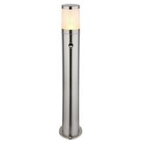 AUSSENLEUCHTE XELOO SILBERFARBEN 1-FLAMMIG - Silberfarben, Basics, Kunststoff/Metall (14/80cm) - Globo