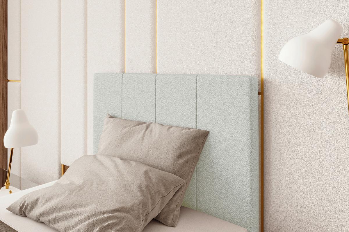 Boxbett Odin Grau ca. 120x200cm - Schwarz/Grau, KONVENTIONELL, Kunststoff/Textil (120/200cm) - Based