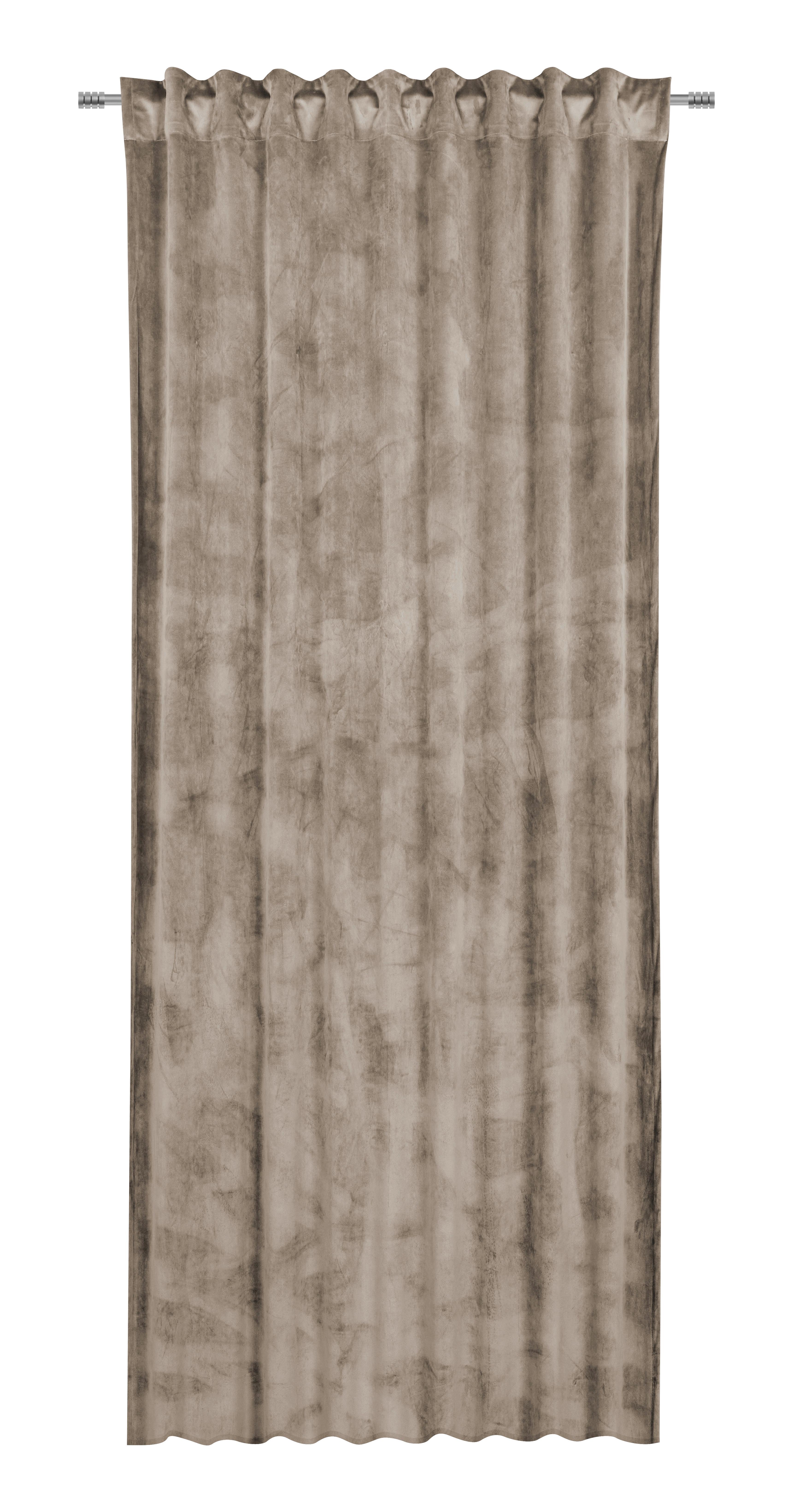 Gotova Zavjesa 140/245cm Viola - taupe, Konventionell, tekstil (140/245cm) - Premium Living