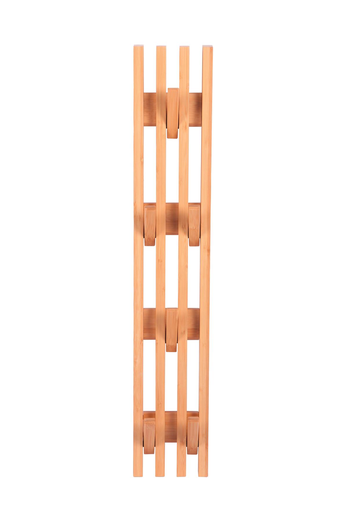 Wandgarderobe Bonnie Naturfarben - Naturfarben, Modern, Holz (14/80/3,5cm) - Mömax