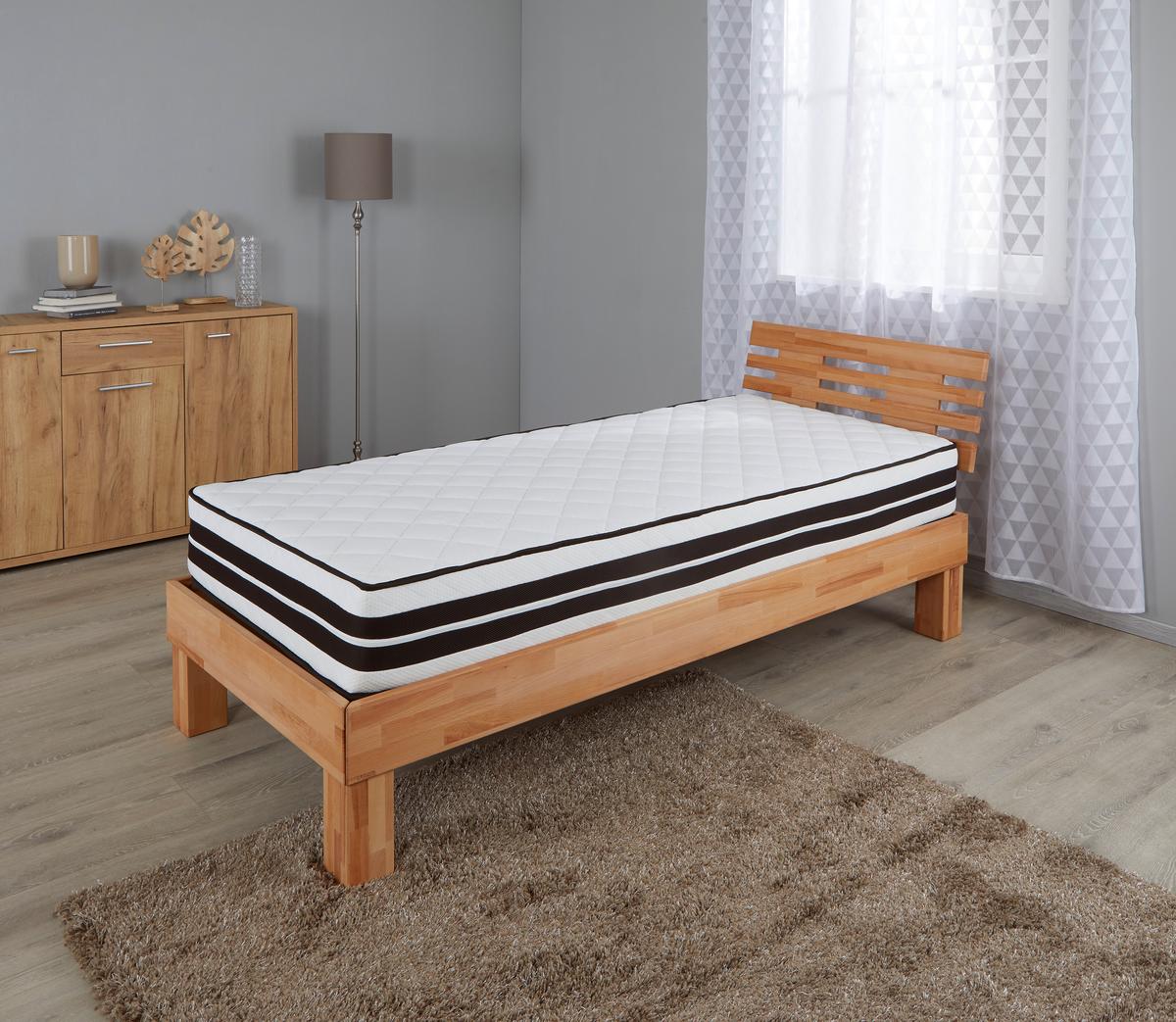 Madrac S Džep. Opruž. Jezgrom Cecile H2/h3 - bijela, tekstil (180/200cm) - Ele