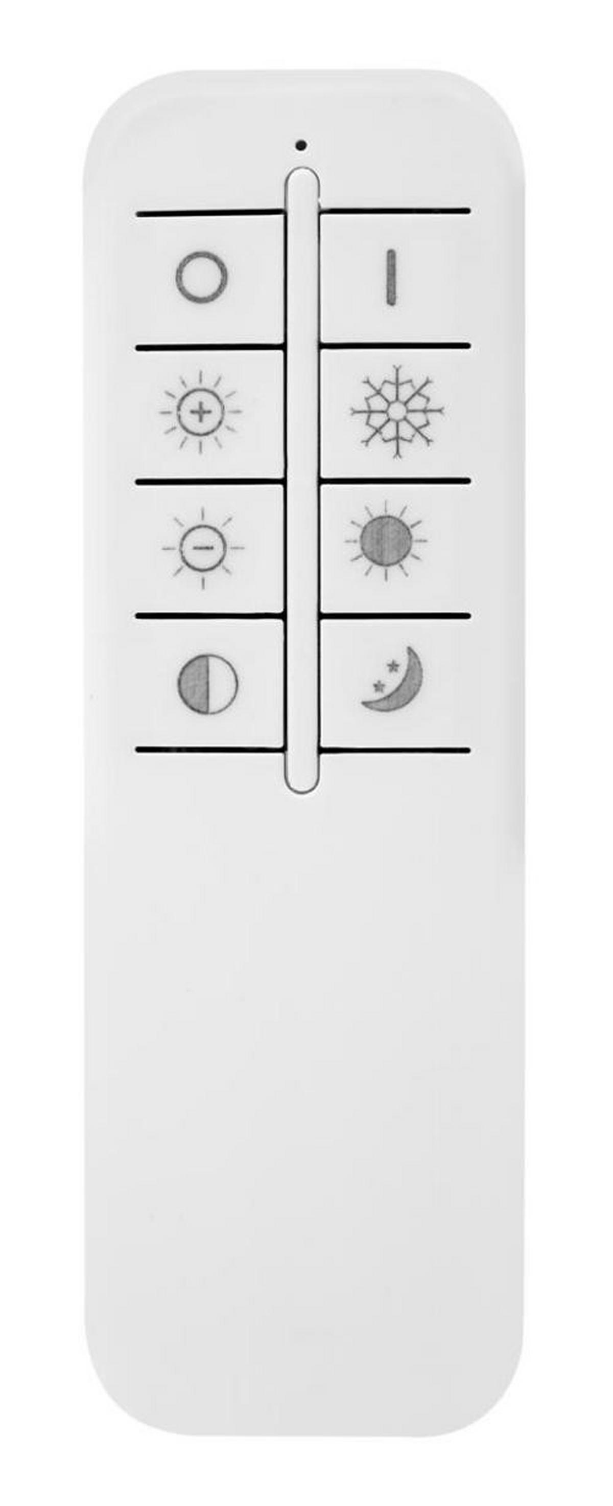 Led Svjetiljka Stropna 48416-50r Mavy - bijela/siva, Basics, metal/plastika (48/10cm) - Globo
