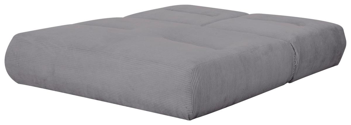 Zofa Luna, Siva, Funkcija Ležišča - siva, Design, tekstil (159/88/160cm) - Livetastic