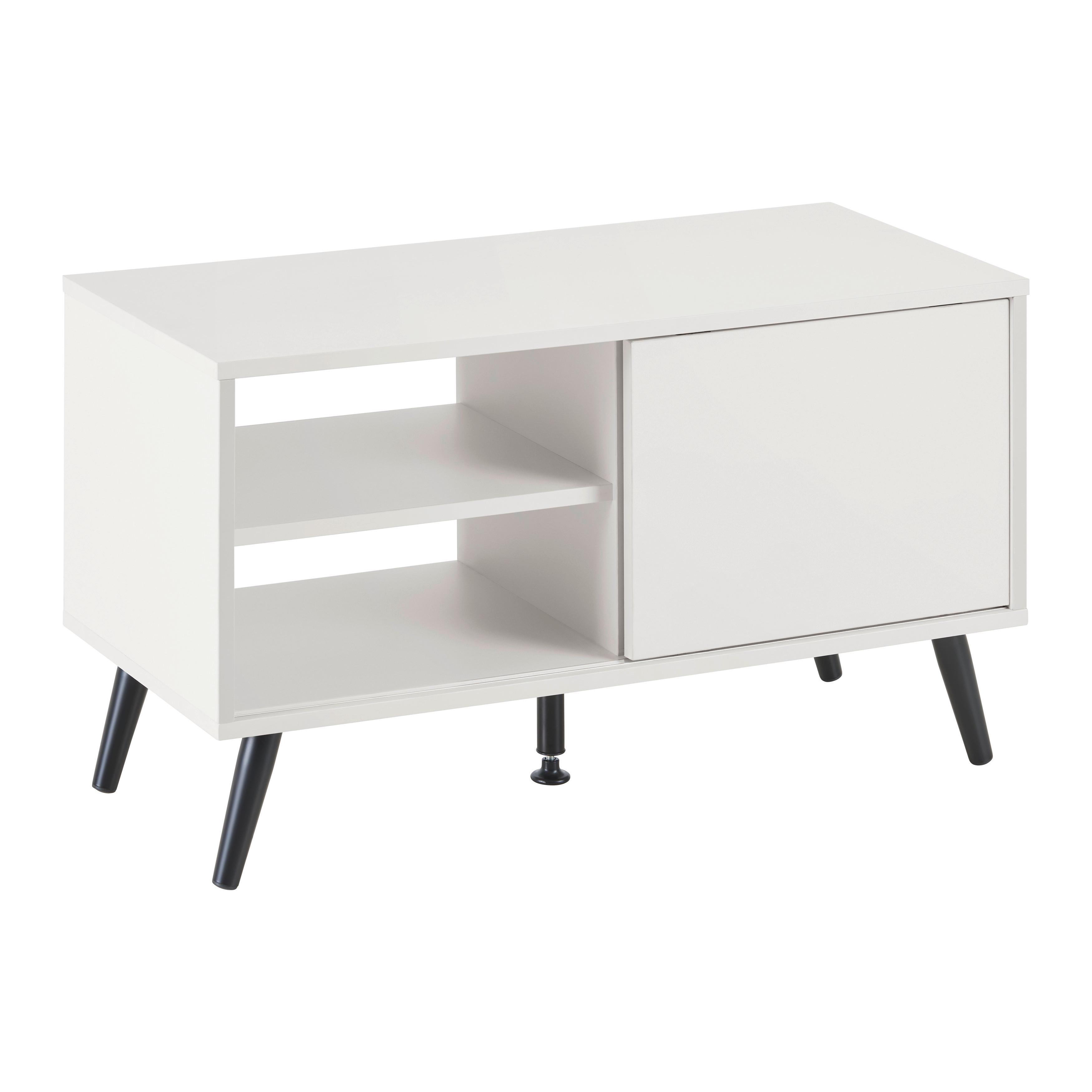 TV-MÖBEL MOVE -BASED/SB- - svart/kashmir, Modern, metall/trämaterial (80/46/35cm) - Based