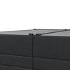 KONTINENTALSÄNG ARIA - mörkgrå/svart, Modern, trä/textil (180/200cm) - Bessagi Home