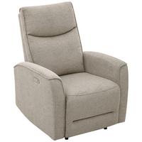 Tv Fotelj Leon, Svetlo Rjava, Relaks Funkcija - svetlo rjava/črna, Basics, kovina/umetna masa (80/102/96cm) - Ondega