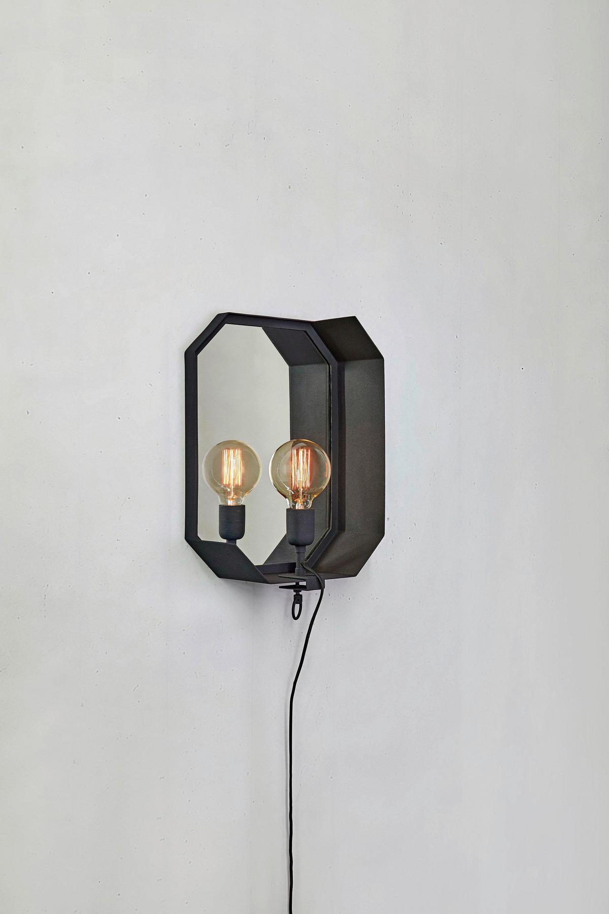 Wandleuchte Kogo Wall Schwarz max. 40 Watt - Schwarz, Basics, Metall (12/30/50cm) - Markslöjd