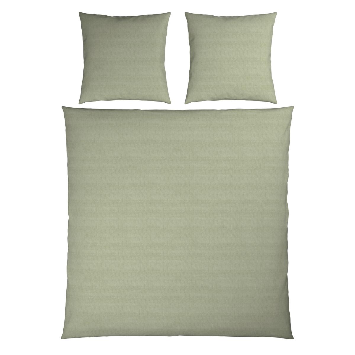 Bettwäsche Ty XXL Salbeigrün ca. 200x200cm - Salbeigrün, Textil (200/200cm) - Mömax