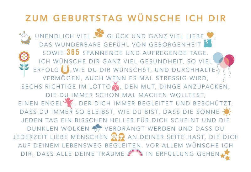 Glückwunschkarte Kupfergold aus Papier - Multicolor, Basics, Papier (24/17,5cm)