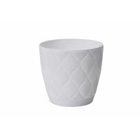 Okrasni Lonček Grow Complete Eco 13 - bela, Konvencionalno, umetna masa (12,8/11,1cm) - Mömax