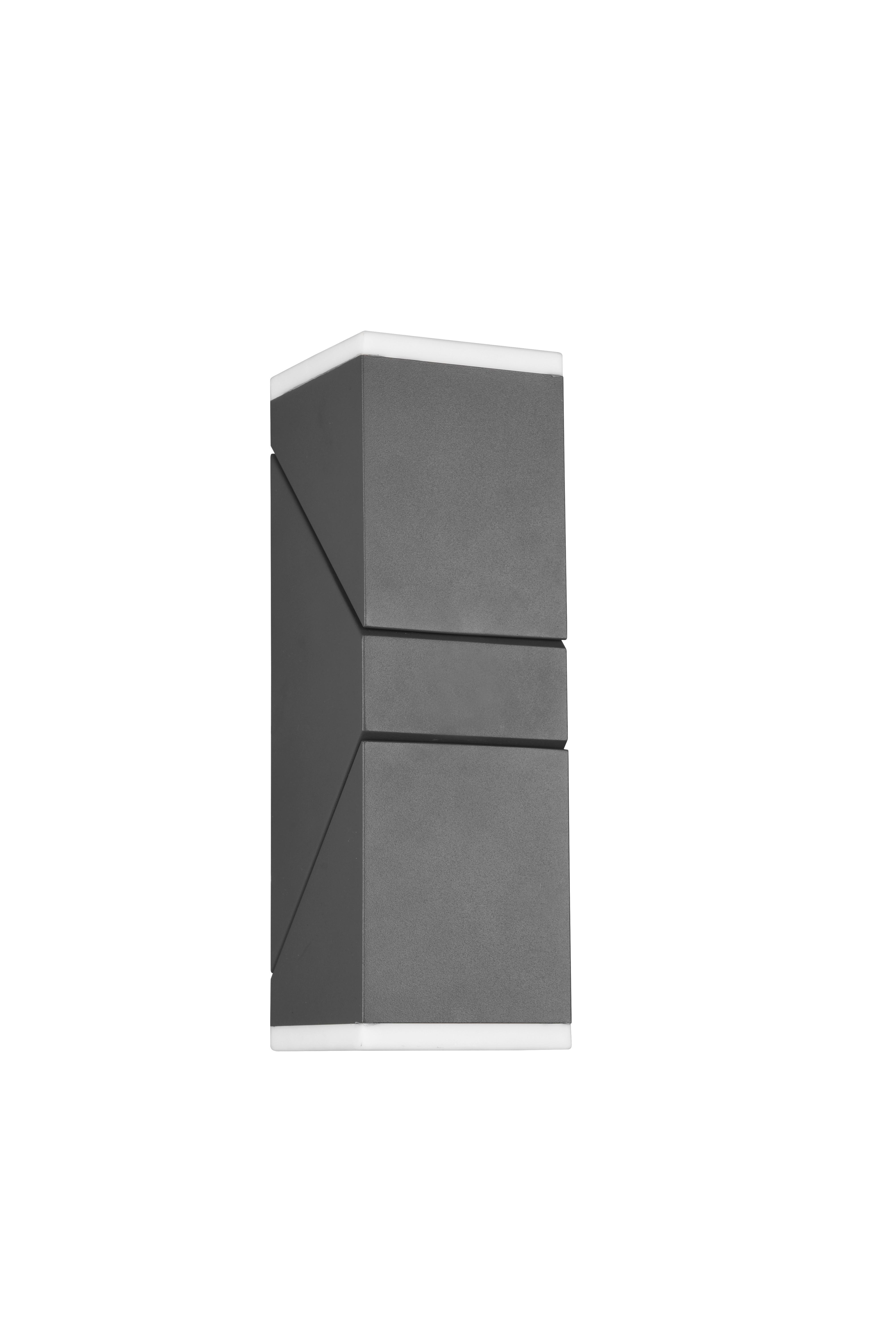 KINKIET ZEWNĘTRZNY 270660242 AVON - antracytowy, Basics, tworzywo sztuczne/metal (9/28/10,6cm) - Trio Leuchten