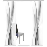 ZASŁONA PANELOWA ROCHELLE - jasnoszary/ciemnoszary, Design, tkanina (60/245cm)