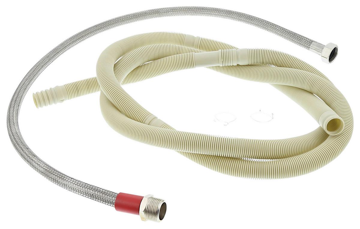 Schlauchverlängerung Flex100 ca. 100cm Alufarben - Alufarben, Basics, Metall (100cm) - AEG
