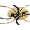LED-TAKLAMPA RIP - svart/guldfärgad, Modern, metall/plast (110/72/11cm)