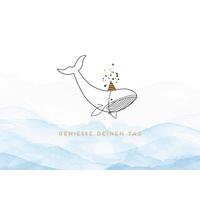 Glückwunschkarte Edelschwarz Multicolor - Basics, Papier (18/13cm)