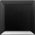 Speiseteller Manhattan City in Schwarz - Schwarz, MODERN, Keramik (26,2/2,5/26,2cm)