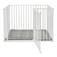 KOJEC NA KÓŁKACH BABYDAN OLAF RECTANGLE - biały, Basics, metal (102/70,5cm) - Baby Dan