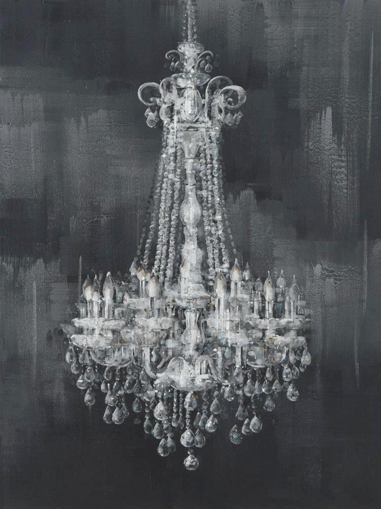 ÖLGEMÄLDE 208002 - Schwarz/Weiß, Textil (60/80cm)