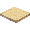 Serviette Patty aus Papier in Goldfarben - Goldfarben/Creme, LIFESTYLE, Papier (16,5/16,5/2,5cm) - MÖMAX modern living