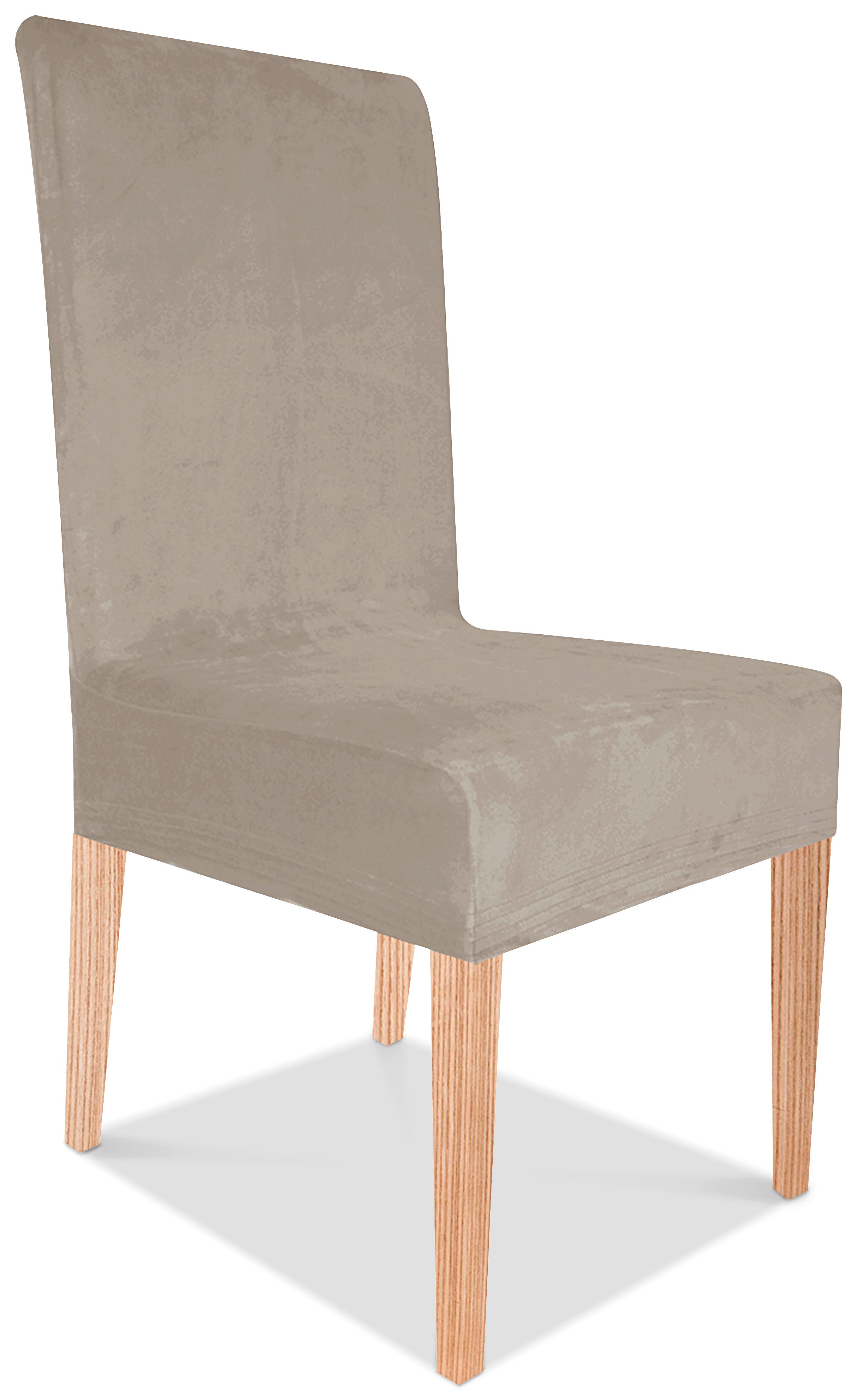 Husă pentru scaun Henry - taupe, Romantik / Landhaus, textil (40/65/45cm) - Modern Living