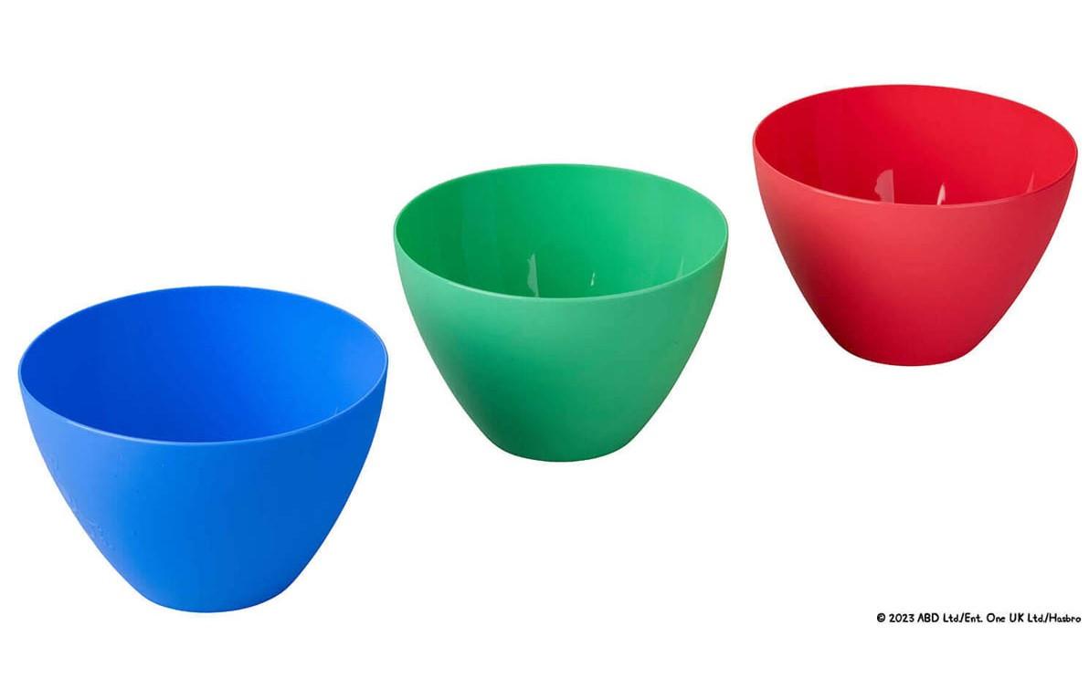 Posode Za Mešanje, 3 V Setu, Pujsa Pepa - Trend (10cm) - Dr.Oetker
