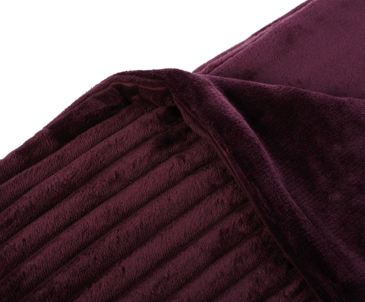 KOC DOMOWY CORD - jeżynowy, Konventionell, tkanina (150/200cm) - Novel