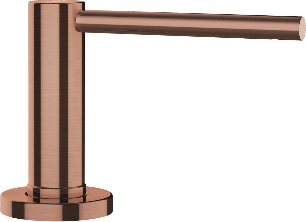 Spülmittelspender 629174COB Copper brushed - Kupferfarben, MODERN, Metall (33,4cm) - Schock