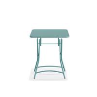 Klapptisch BREEZE in Blau ca. 60x74x60 cm - Blau, LIFESTYLE, Metall (60/74/60cm) - Gardenson