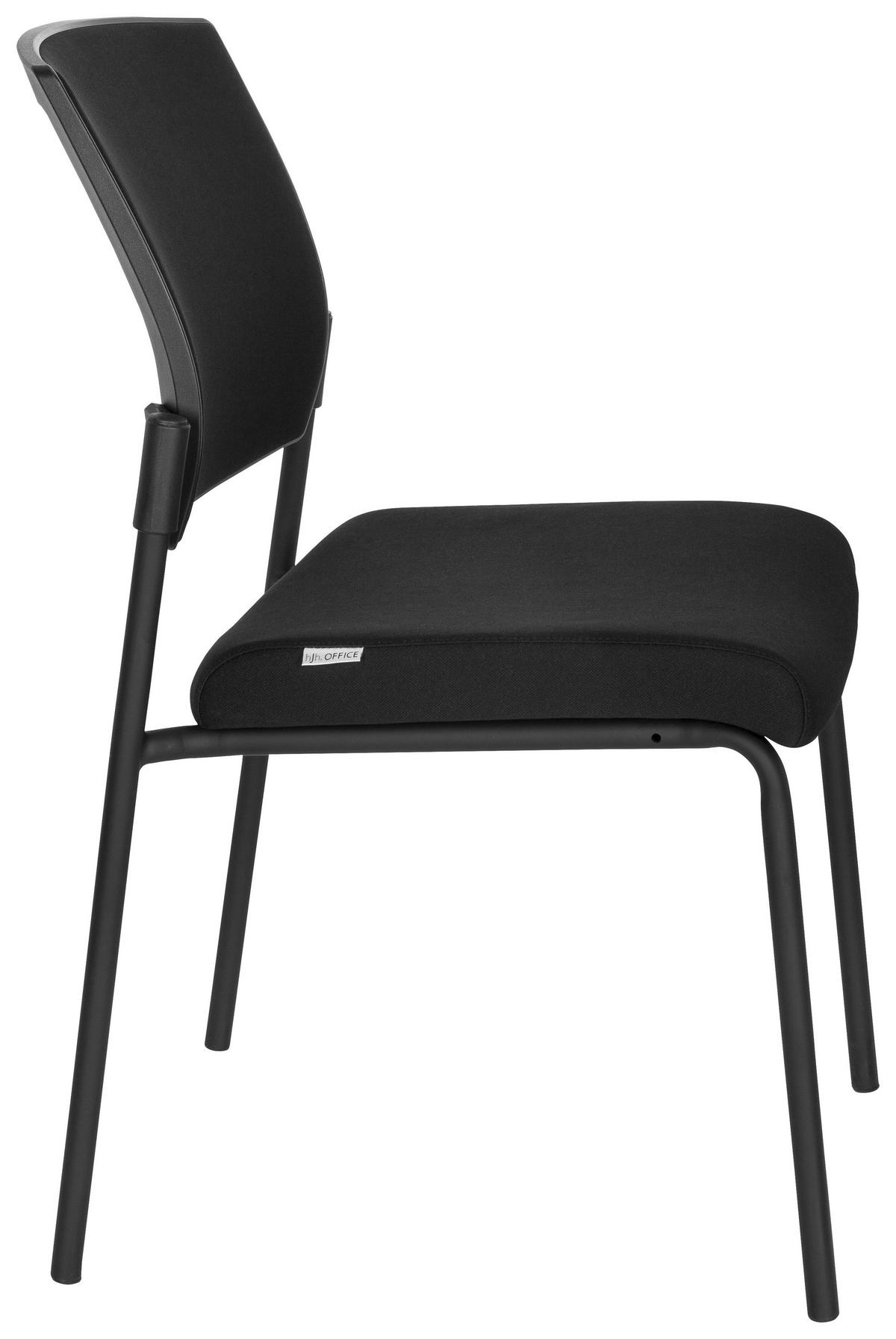 Konferenčni Stol K9 V Pro, Črna - črna, Moderno, kovina/tekstil (48/90/58cm) - MID.YOU