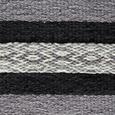 Teppich India ca.70x140cm - Dunkelgrau/Hellgrau, MODERN, Textil (70/140cm) - Mömax modern living