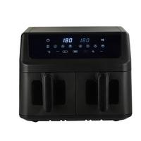 Heißluftfritteuse Sip Schwarz max. 2000 Watt - Schwarz, Basics, Kunststoff/Metall (39/38,5/30,5cm) - Insido