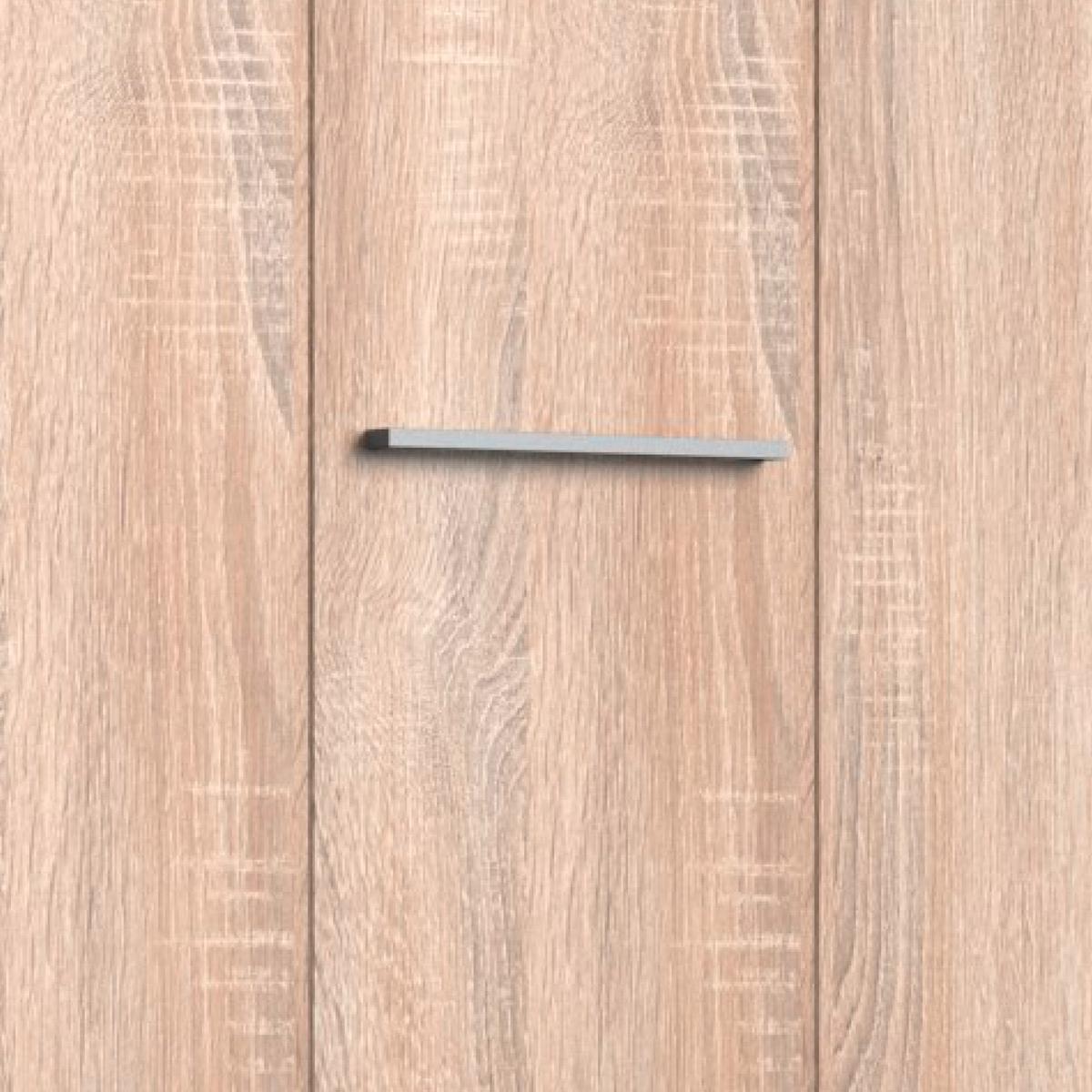 Klappbett Juist ca. 90x200 cm Eiche - Eichefarben, KONVENTIONELL, Holz/Holzwerkstoff (90/200cm) - MID.YOU