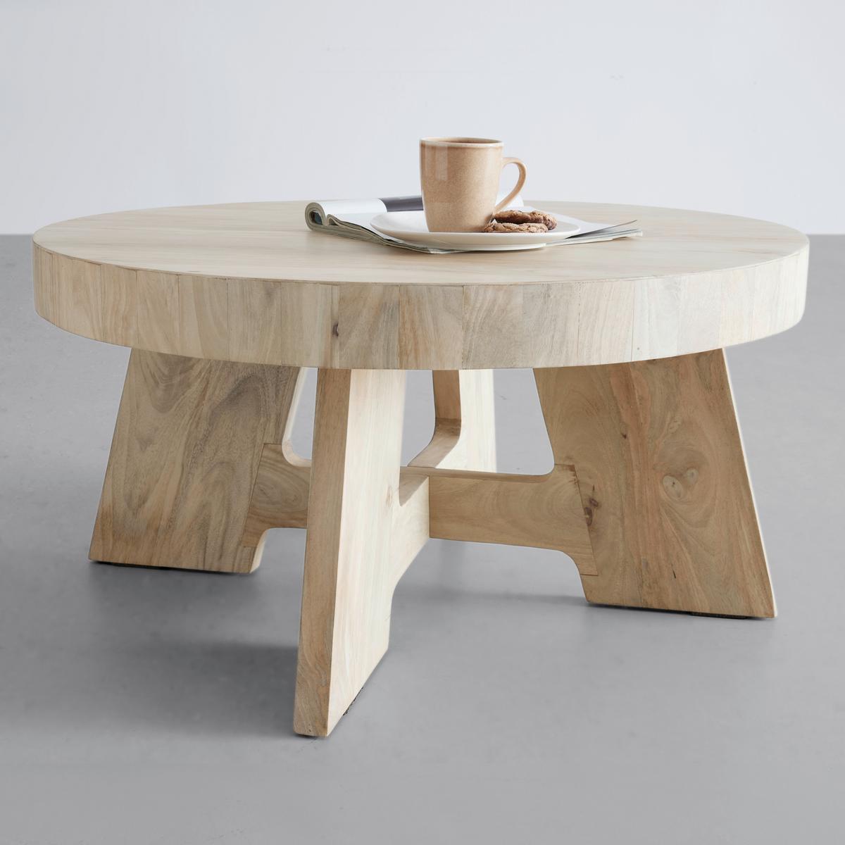 Couchtisch Alex I in Naturfarben - Naturfarben, Natur, Holz (91/46/91cm) - Zandiara