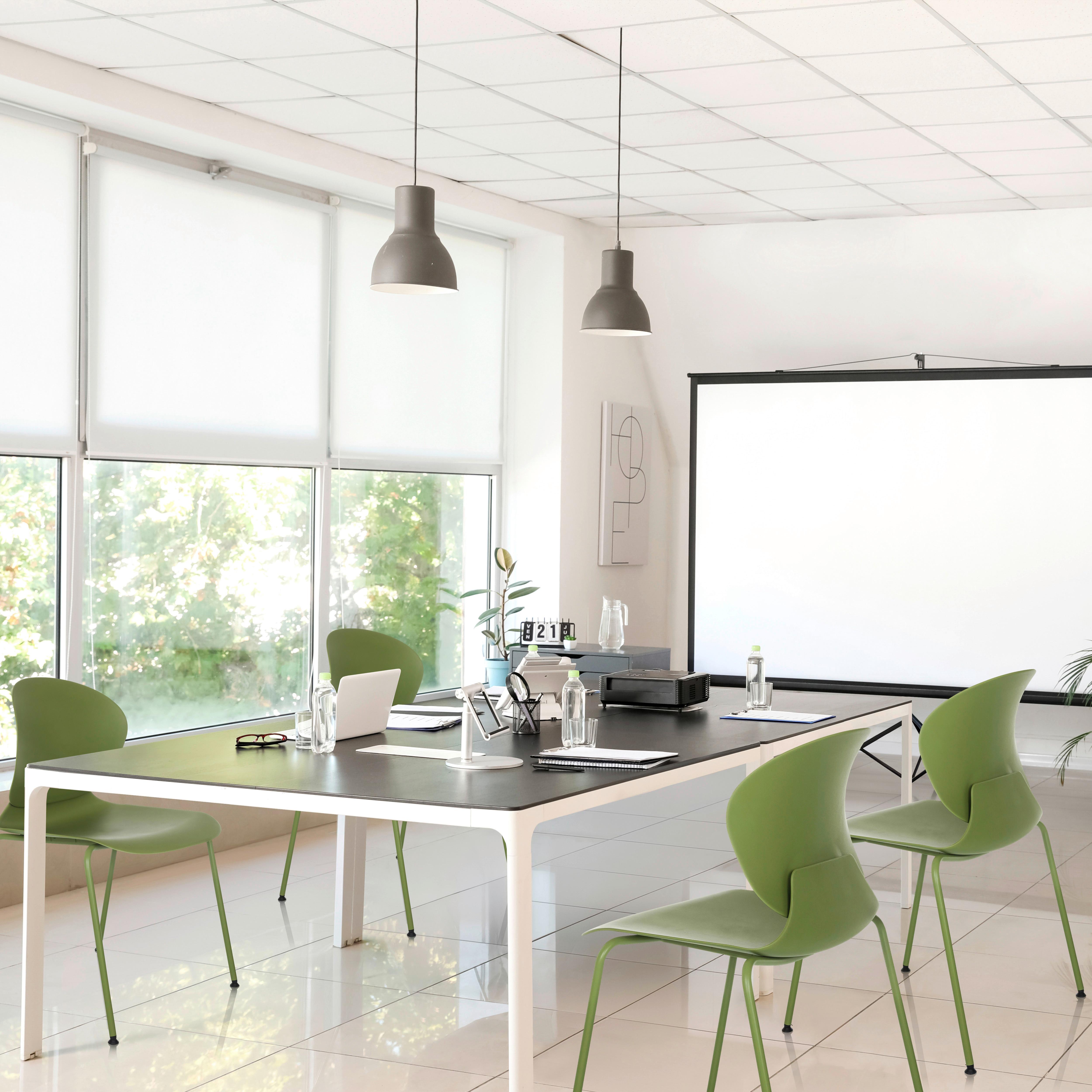 Konferenčni Stol T36 Vi, Zelena - zelena, Moderno, kovina/umetna masa (56/80/54cm) - MID.YOU