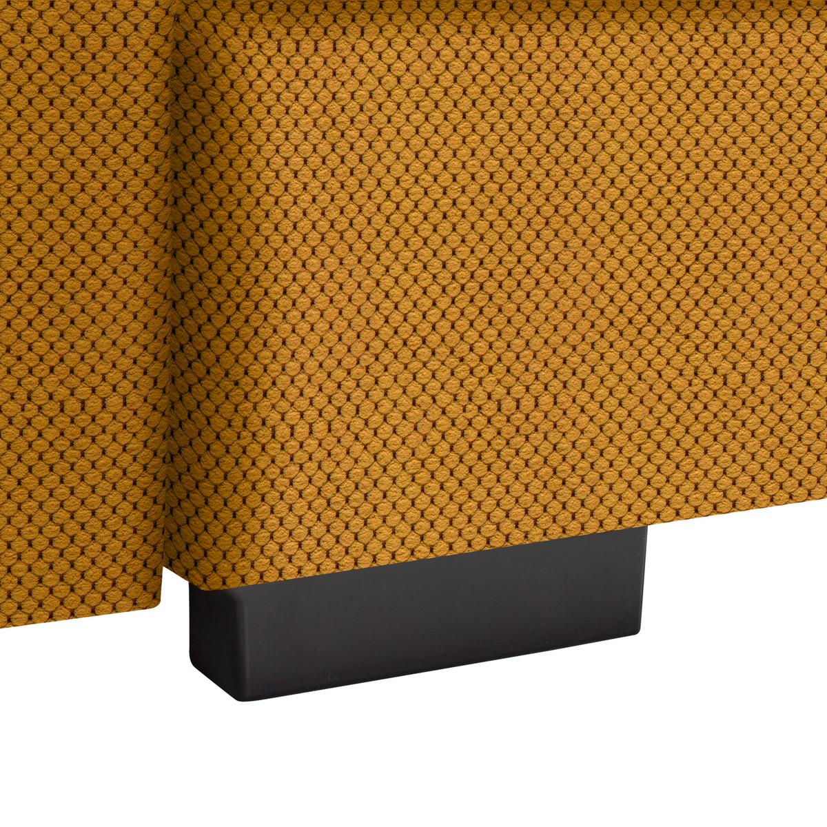 Megasofa Pedro Senfgelb - Senfgelb, MODERN, Holz/Holzwerkstoff (261/83/124cm) - Mömax