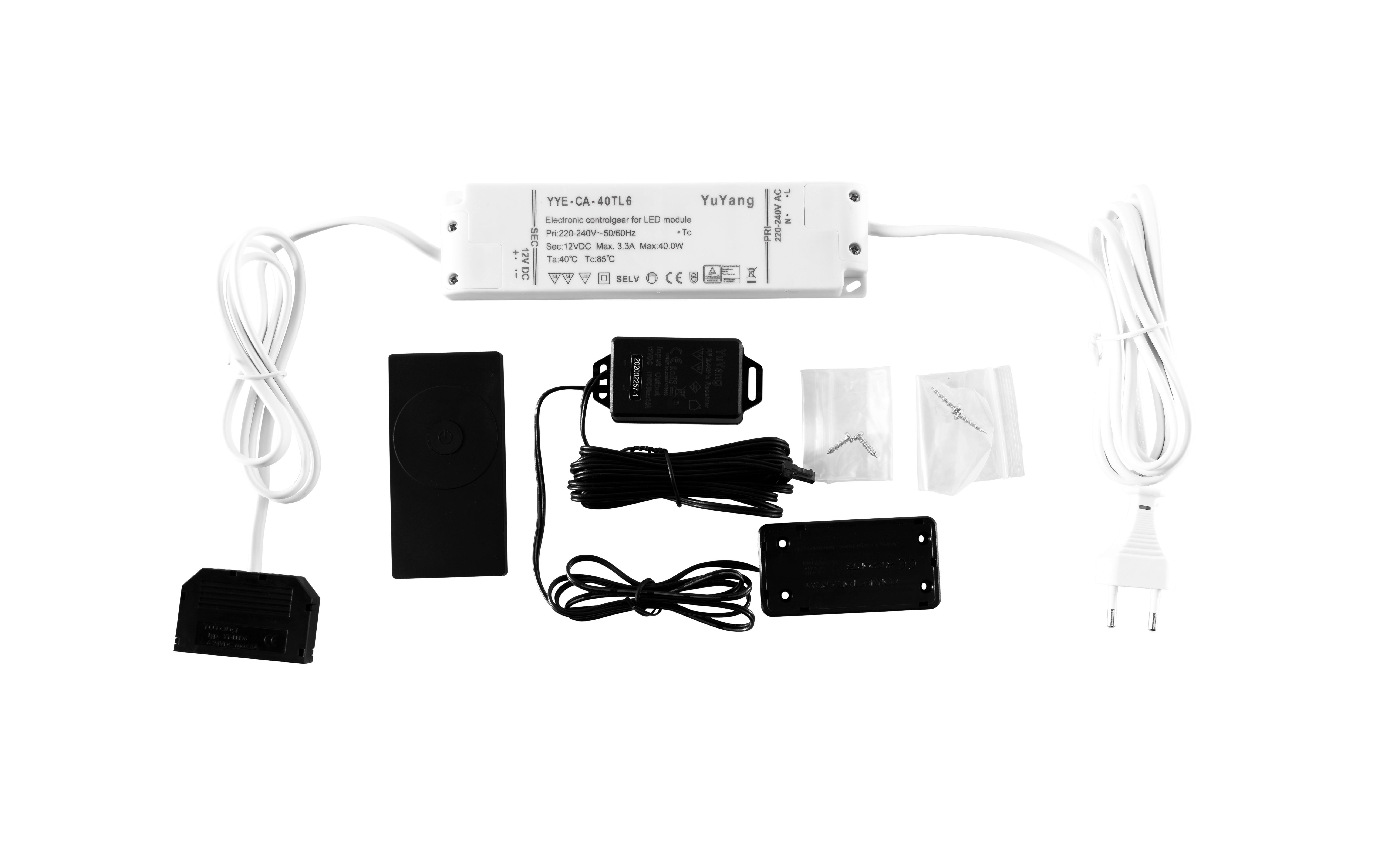 Daljinski Upravljalnik Fortuna - Moderno, kovina/umetna masa