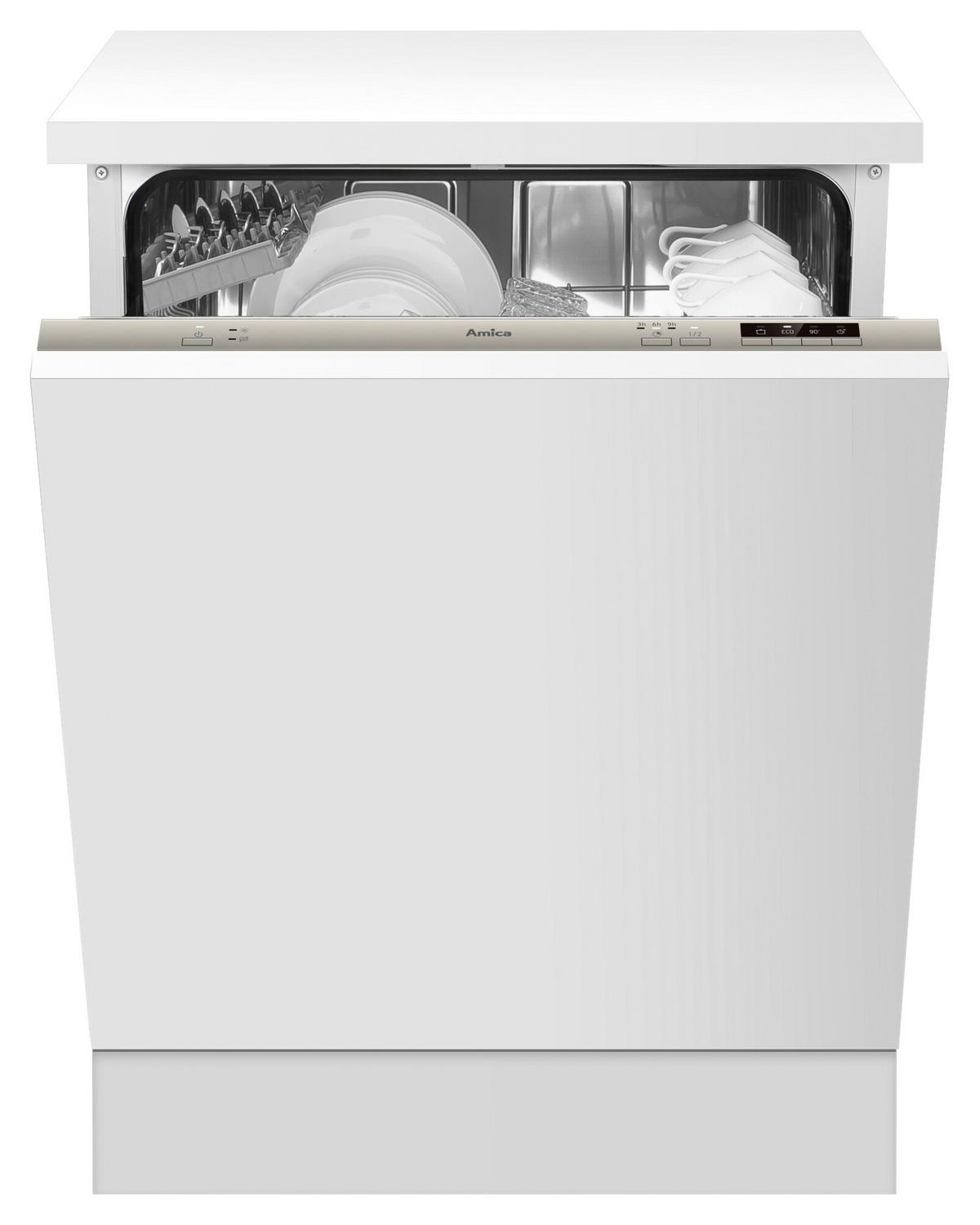 Geschirrspüler EGSPV593911 - Silberfarben, MODERN, Metall (59,8/81,5/55cm) - Amica