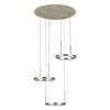 LED-HÄNGLAMPA STONI - champagne, Modern, metall/plast (42/42/150cm) - Mömax