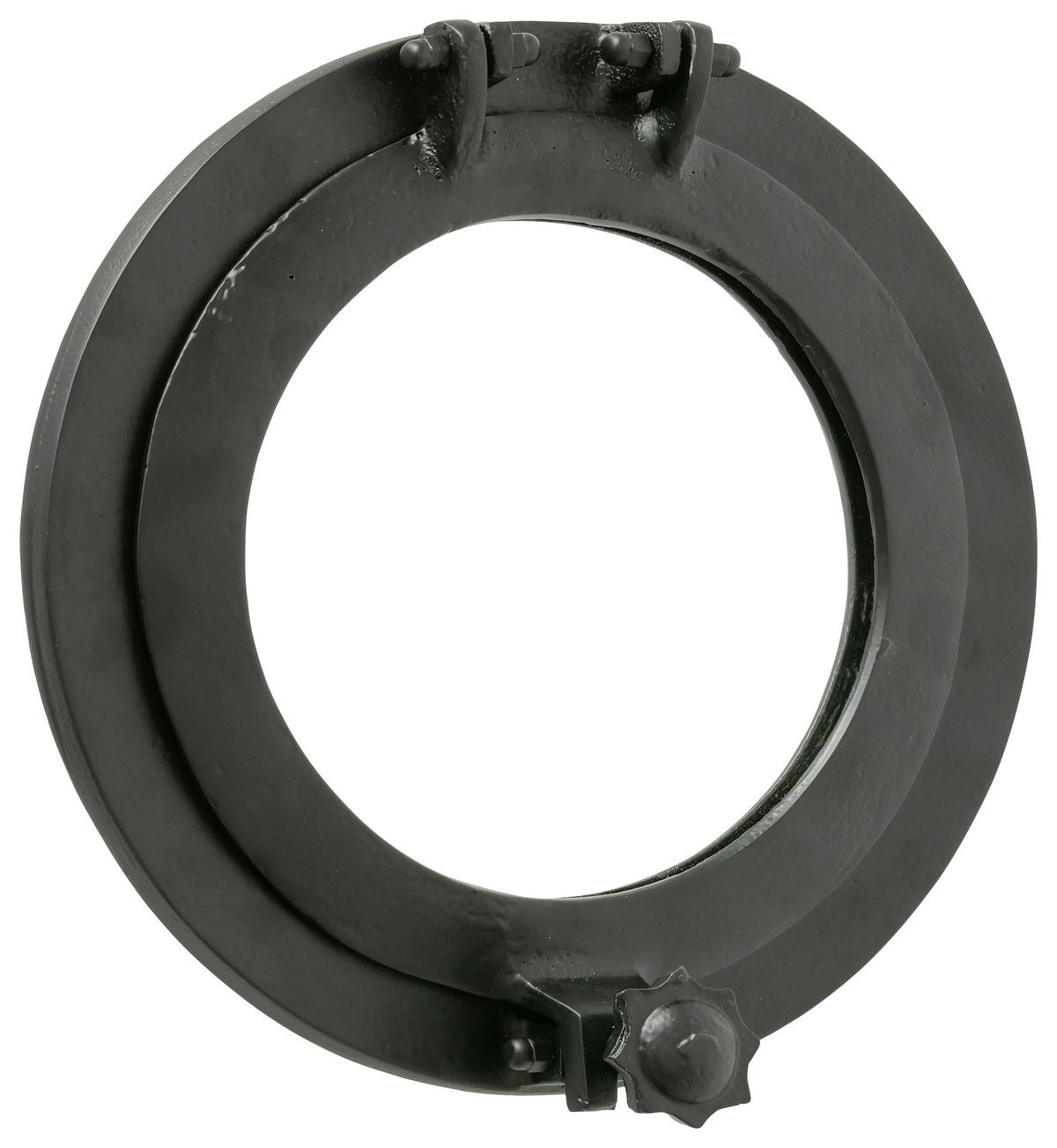 Decorațiune de perete Bully - negru, Design, sticlă/metal (26cm) - Modern Living