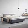 Polsterbett Mariello ca. 180x200cm Anthrazit/Cappoccino - Anthrazit/Cappuccino, MODERN, Holz/Textil (180/200cm) - Bessagi Home