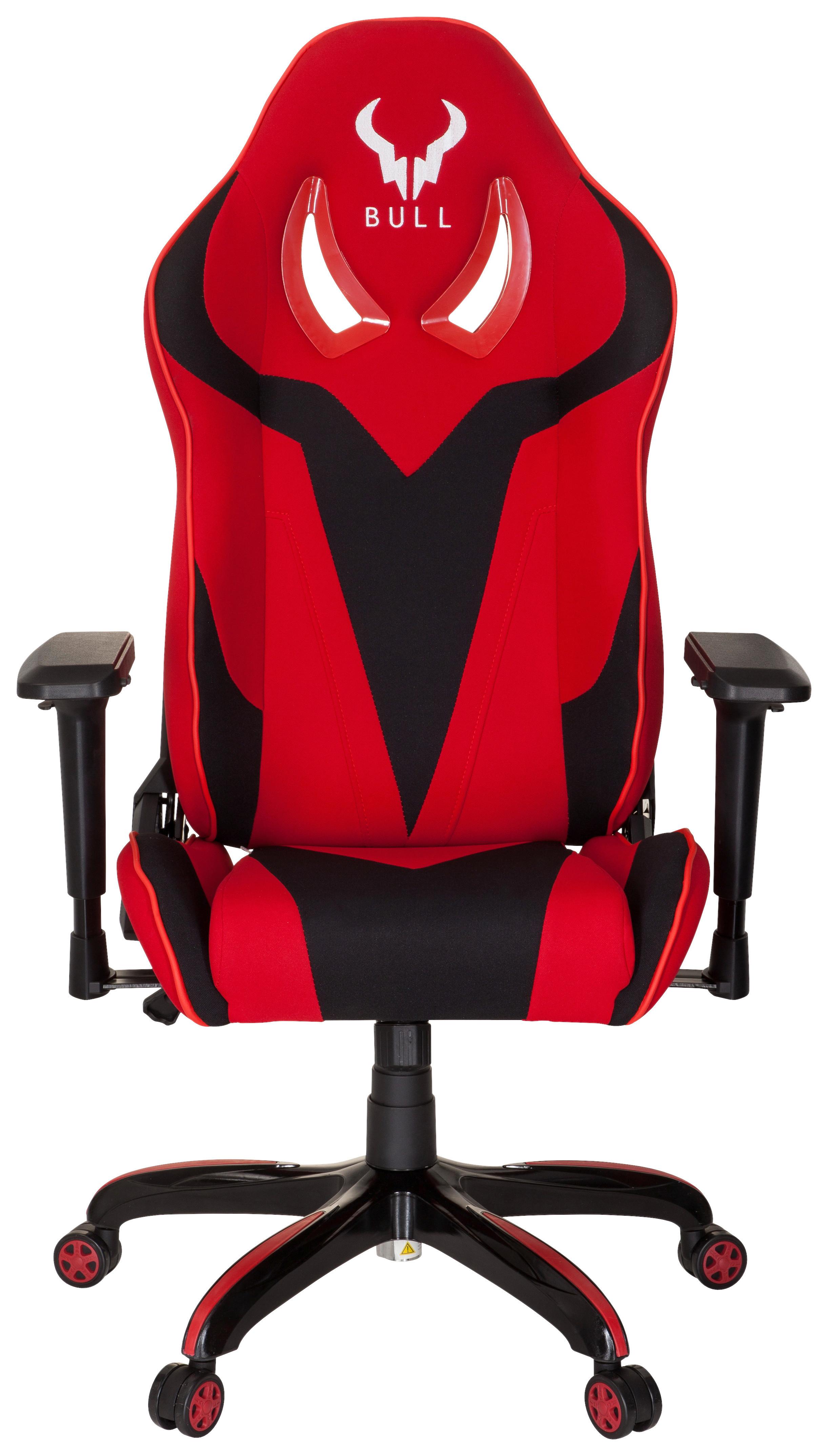 Gaming Stol Promoter Ii, Črna, Rdeča - rdeča/črna, Moderno, umetna masa/tekstil (74/133/67cm) - MID.YOU