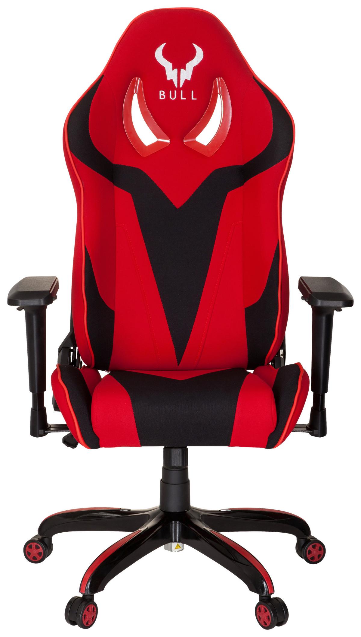 Gaming Stol Promoter Ii, Črna, Rdeča - rdeča/črna, Moderno, umetna masa/tekstil (74/133/67cm) - MID.YOU