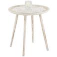 Couchtisch Weiß/Braun - Braun/Weiß, ROMANTIK / LANDHAUS, Holz/Holzwerkstoff (54,5/57/cm) - Zandiara Couchtisch Weiß/Braun - Braun/Weiß, ROMANTIK / LANDHAUS, Holz/Holzwerkstoff (54,5/57/cm) - Zandiara