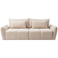 Trosjed Alia - crna/sivo-bež, Moderno, tekstil/plastika (254/74-94/119cm) - Modern Living