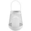 Laterne Theo in Sandfarben Ø ca. 12,5cm - Sandfarben, MODERN, Metall (12,5/16cm) - Modern Living