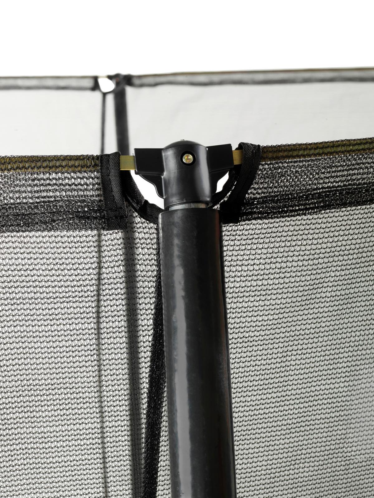 Trampolin Exit Schwarz ø ca. 427cm - Schwarz, KONVENTIONELL, Kunststoff/Metall (427/269cm) - EXIT Toys
