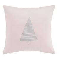 Díszpárna Baum 40/40 - pink, Romantik / Landhaus, textil (40/40cm) - Modern Living