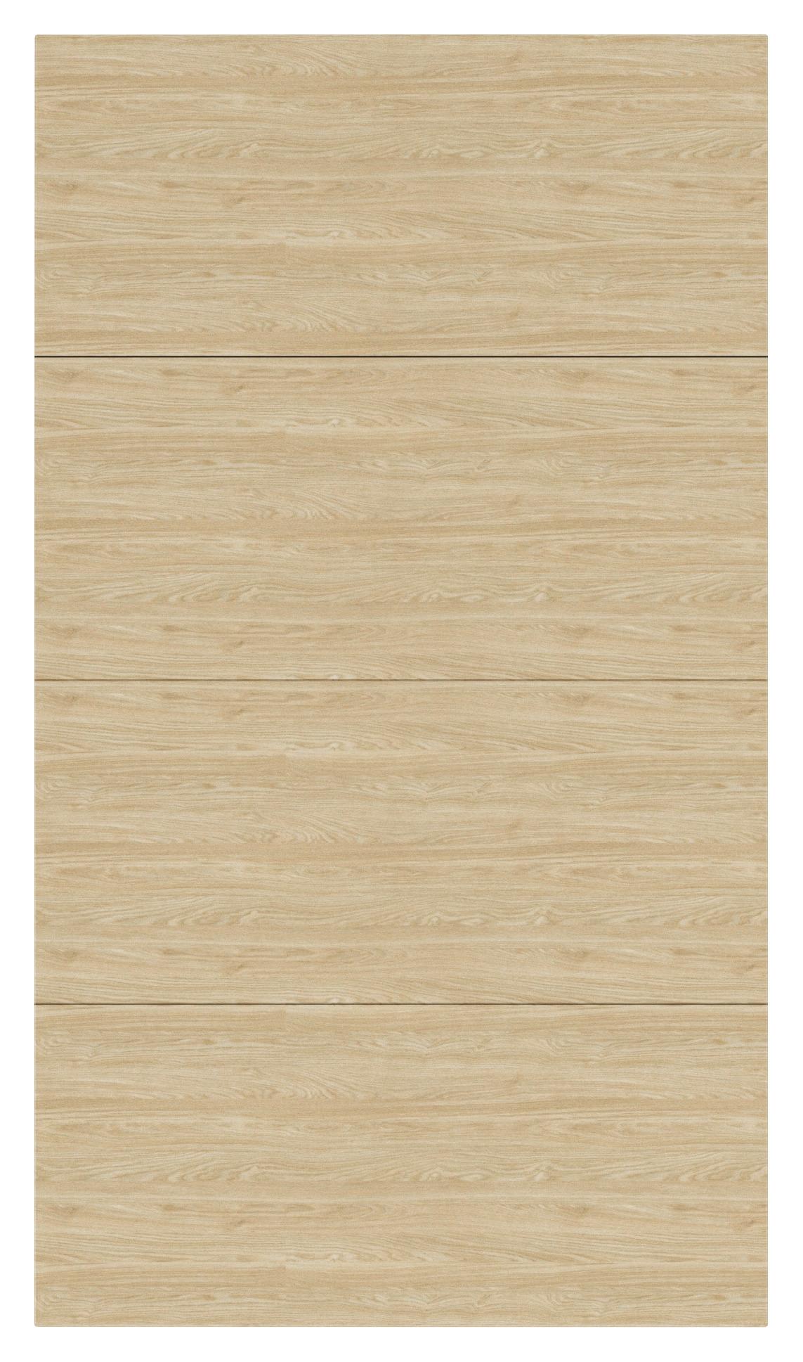 Frontpaneel Unit in Eichefarben - Eichefarben, MODERN, Holzwerkstoff - Based