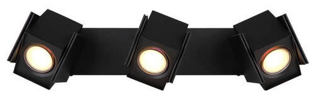 Reflektor Crna Boja - crna, Design, metal (43,4/8,4/15,7cm) - Globo
