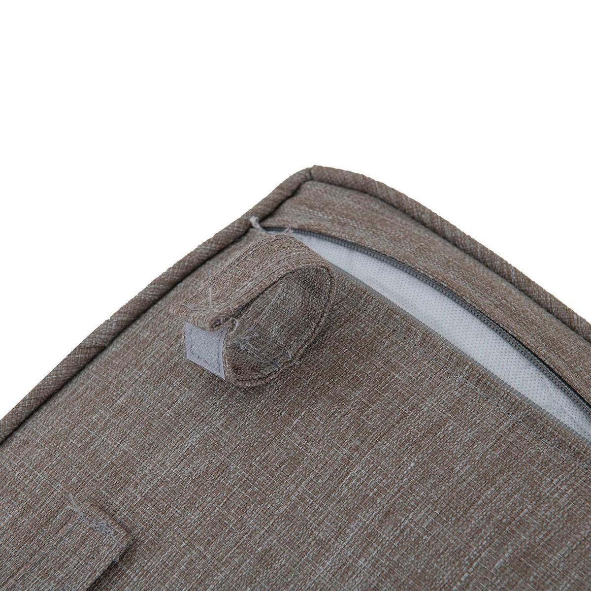 Gartenset Lagos Grau/Beige, 4-teilig - Hellbraun/Beige, Basics, Textil/Metall (126/86/157cm) - Modante